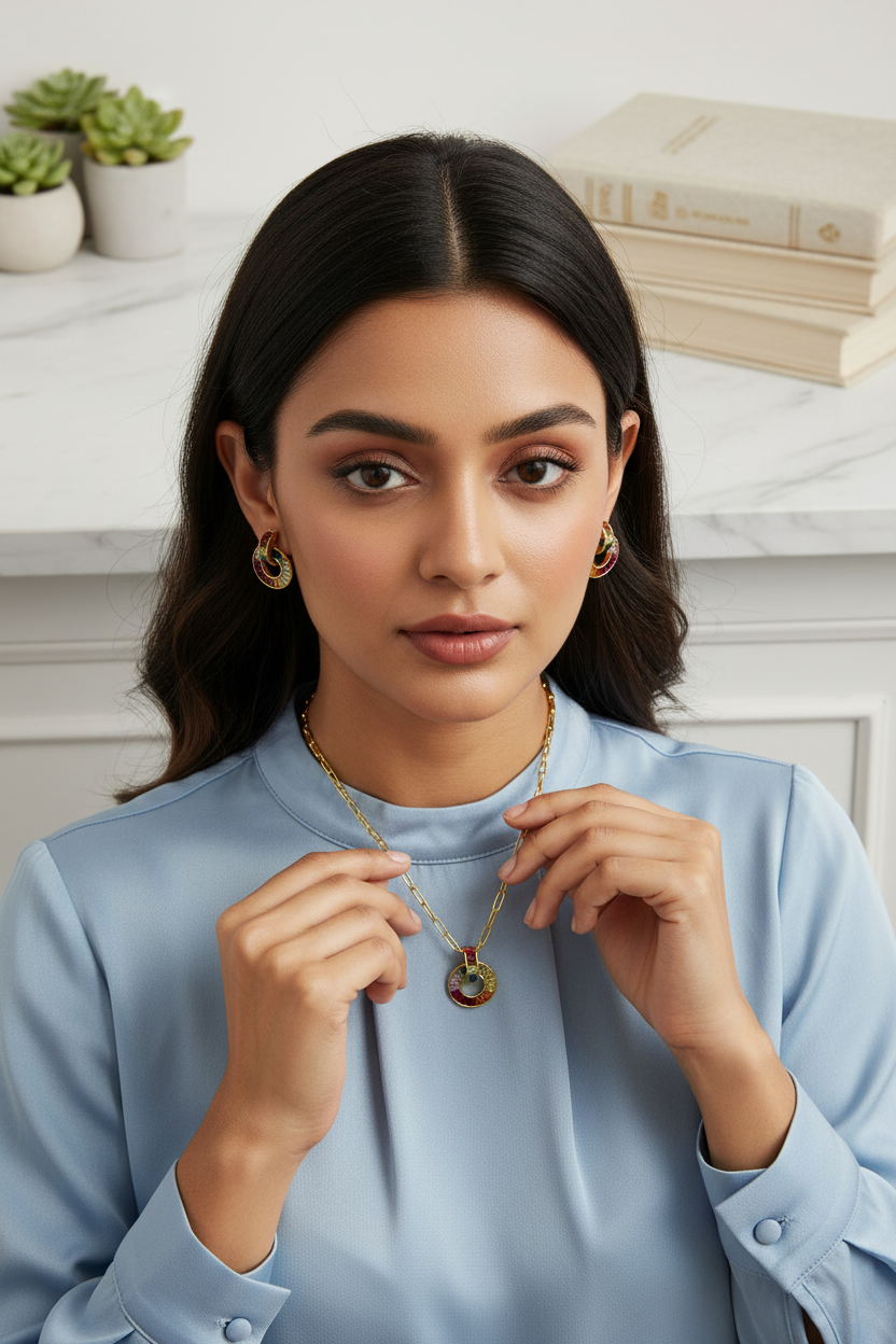 Deep Blue Square Set