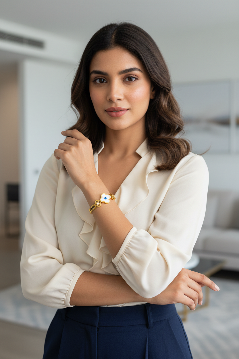 Modern "Evil Eye"  Protection Collection Bangle