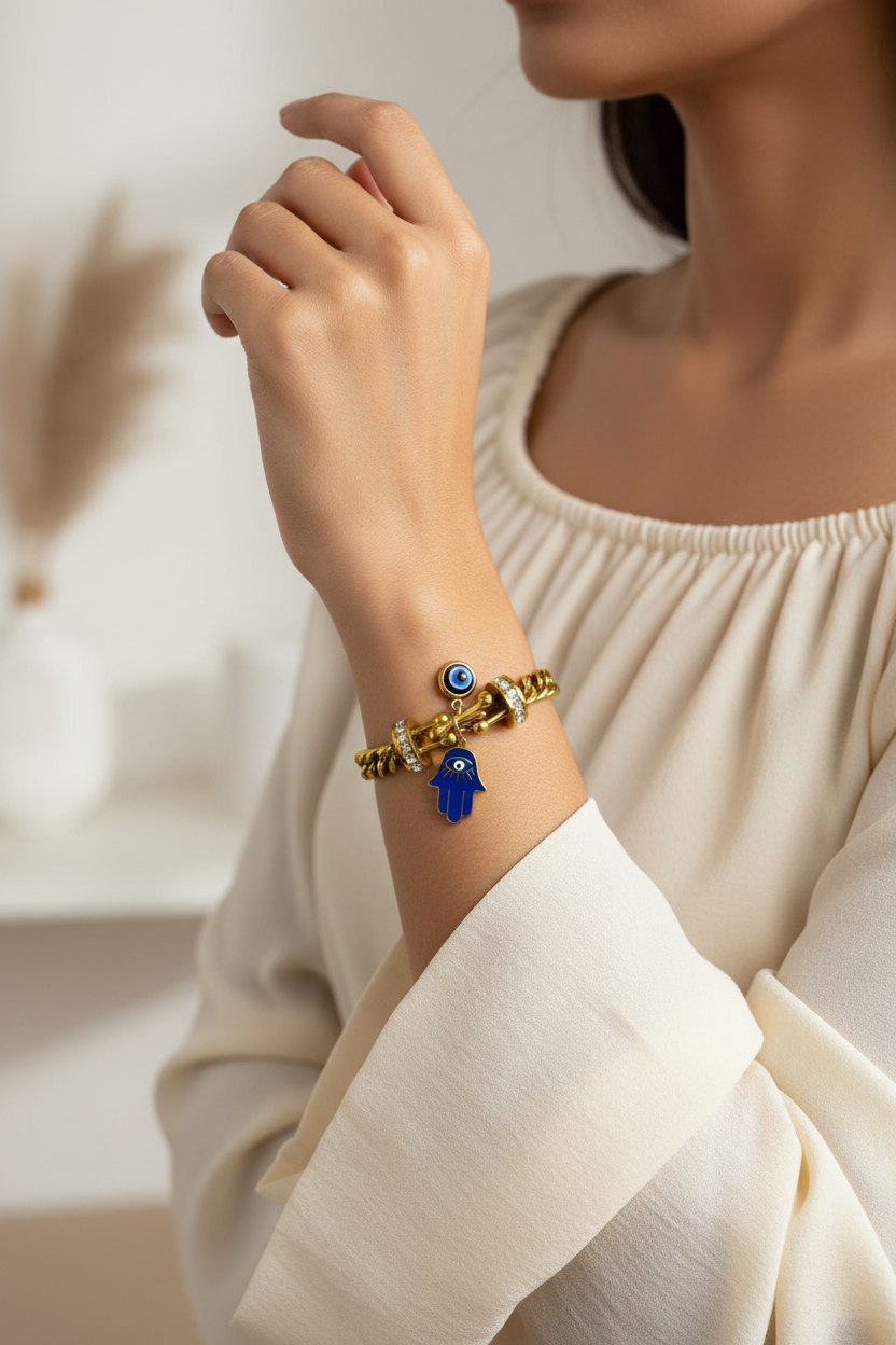 Evil Eye Charm Bracelet
