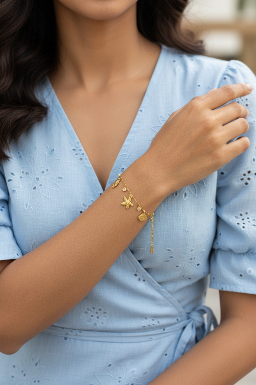 Ocean Charm Bracelet