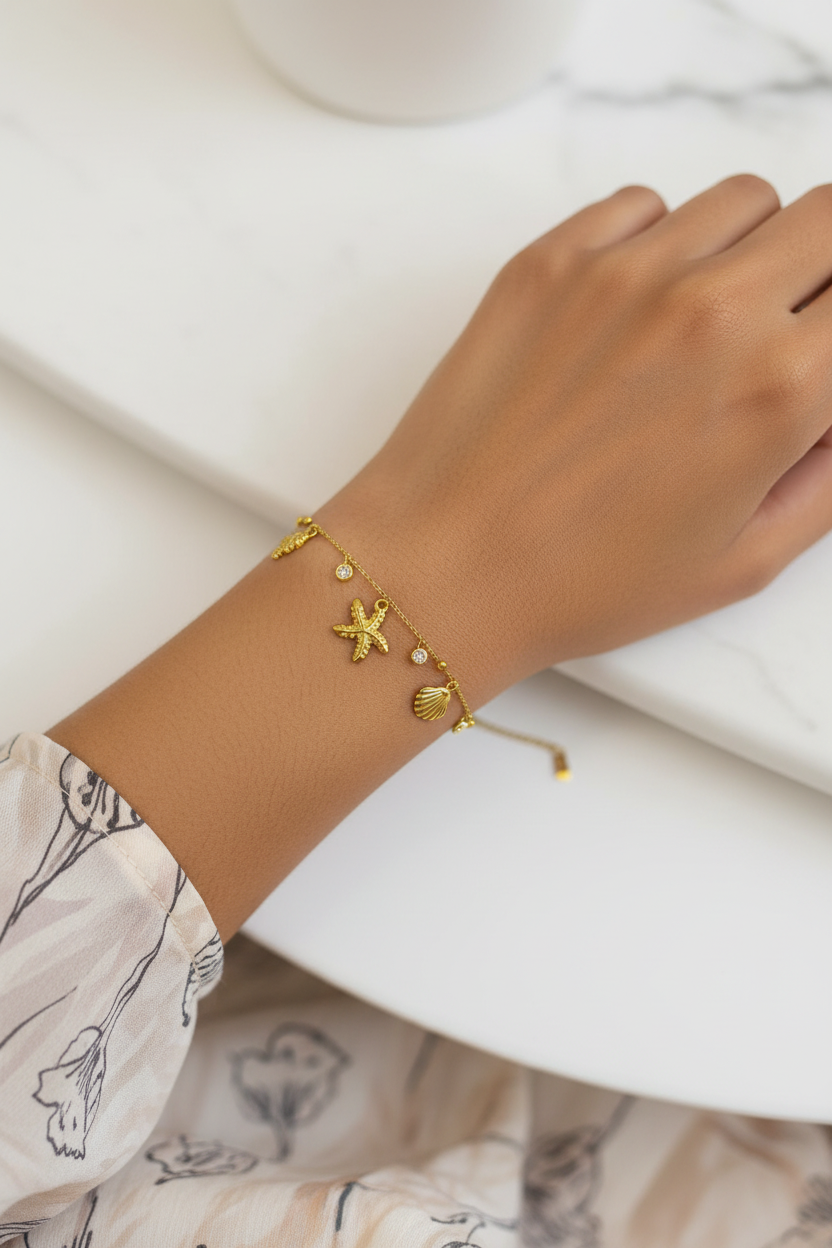Ocean Charm Bracelet